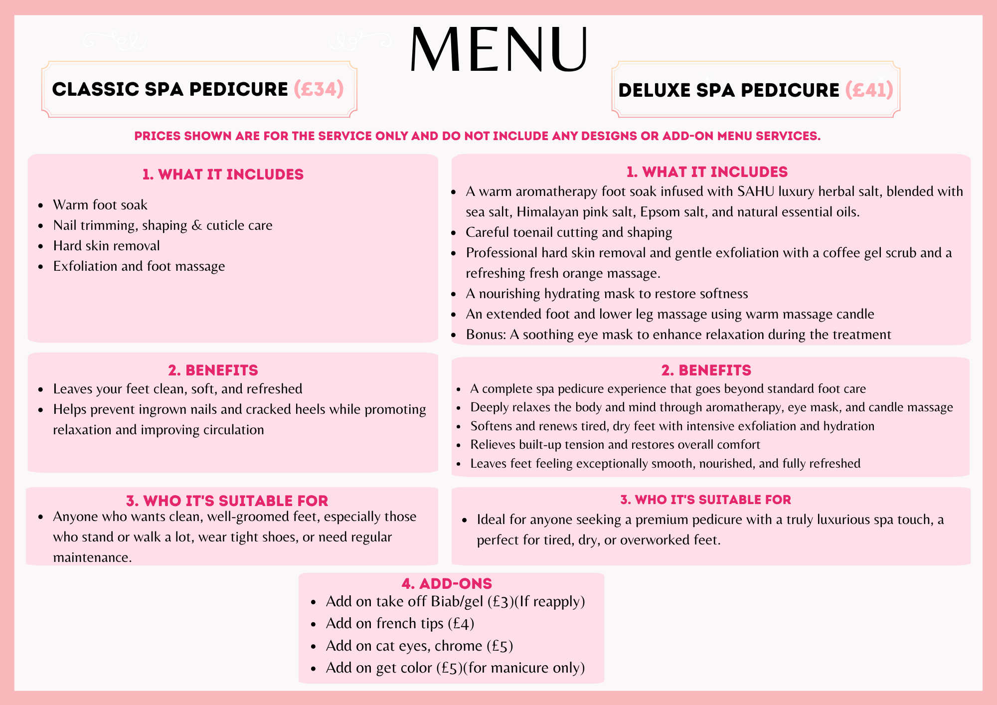 Pedicure Treatment